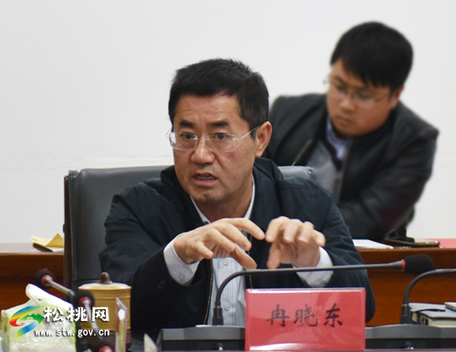 冉晓东在全县脱贫攻坚调度会上强调
