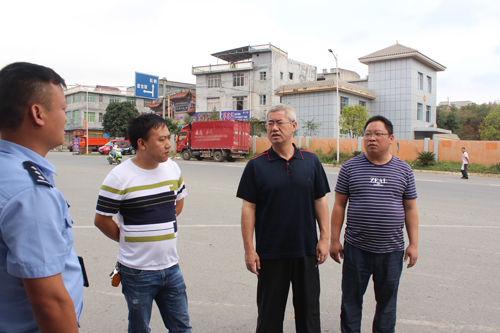 冉晓东深入乡镇调研指导安全维稳脱贫攻坚环保督察工作时强调