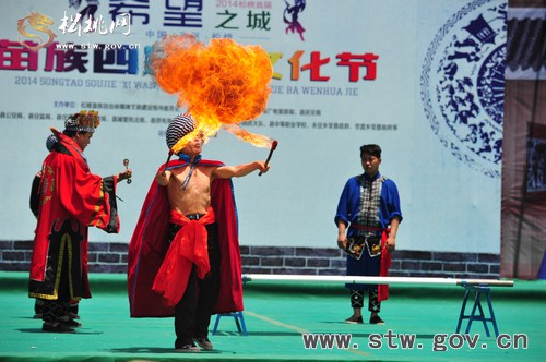湘黔渝数万群众见证松桃“四月八”