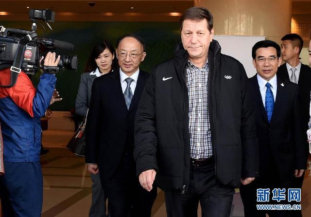 国际奥委会评估委员会主席茹科夫抵京