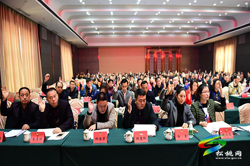 政协第十四届松桃苗族自治县委员会一次会议胜利闭幕