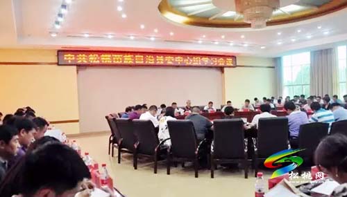 中共松桃苗族自治县委中心组专题学习新修订的《中国共产党巡视条例》