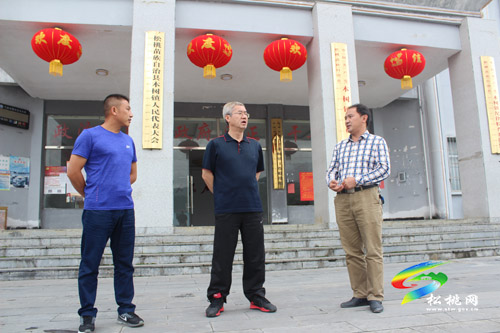 冉晓东深入黄板长兴木树迓驾调研指导安全维稳脱贫攻坚环保督察工作